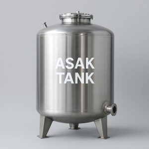 مخزن اسید استیل مقاوم در برابر خوردگی و ایمن برای صنایع شیمیایی، دارویی و غذایی