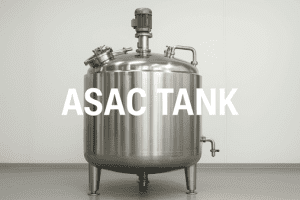 مخزن استیل آرایشی با کیفیت بالا برای تولید و نگهداری محصولات بهداشتی