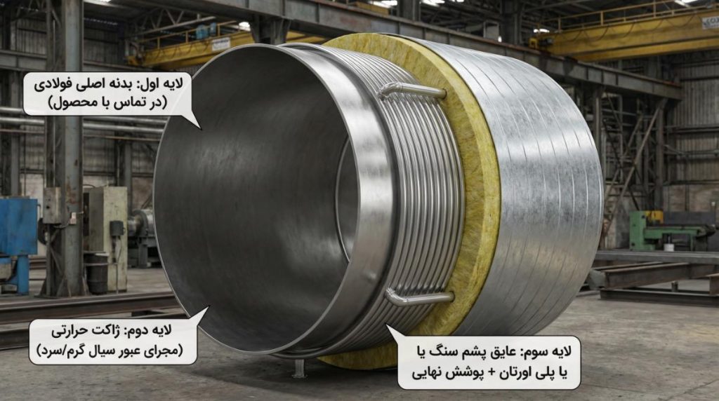اینفوگرافیک کالبدشکافی مخزن سه جداره